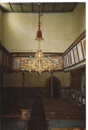 Kyrkorummet - kyrkborgens centrum. Kyrkan byggdes 1225.